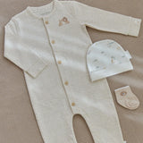 Babygrow Safari Friends - Vanilla Melange - Little Dutch