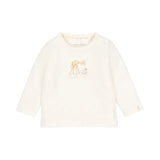 T-Shirt Manga Comprida Safari Friends - Creme - Little Dutch