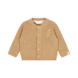 Casaco de Malha Safari Friends - Soft Tan - Little Dutch
