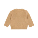 Casaco de Malha Safari Friends - Soft Tan - Little Dutch