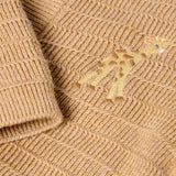 Casaco de Malha Safari Friends - Soft Tan - Little Dutch