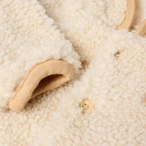Casaco Teddy Safari Friends - Areia Paws - Little Dutch