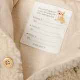 Casaco Teddy Safari Friends - Areia Paws - Little Dutch