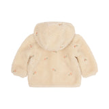 Casaco Teddy Safari Friends - Areia Flowers - Little Dutch