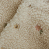 Casaco Teddy Safari Friends - Areia Flowers - Little Dutch