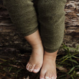 Collant sem Pés e Suspensórios - Coleção Warmy - Olive