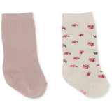 Pack 2 Calcetines Hasta La Rodilla - Rose Smoke - Konges Slojd