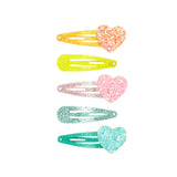 Pack 5 ganchos de Cabelo Coloridos com Glitter Heloise - Souza