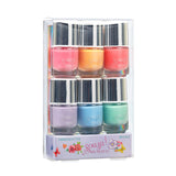 Set mit 12 Nagellacken mit Aufklebern – Souza