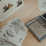 Recarga para Bloco de Desenho Kidydraw - Animais/Oceanos