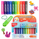 Conj. de 10 Barras de Pintura de Banho - Baff Paint Sticks