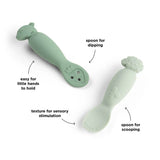 Set de Colheres de Aprendizagem - Tiny Farm Green - Done by Deer