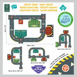 Puzzle Gigante Circuito da Cidade - Crazy Motors - Djeco