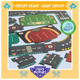 Puzzle del circuito de la ciudad gigante - Crazy Motors - Djeco