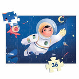 Um Astronauta na Lua - Puzzle de 36 Pçs - Djeco