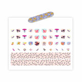 Nagelsticker - Blumen - Djeco