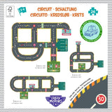 City Circuit - Puzzle Gigante da Cidade - Crazy Motors - Djeco