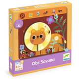 Eduludo - Obs Savana - Jogo de Observação - Djeco
