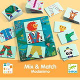 Mix & Match Modanimo - Jogo de Correspondência - Djeco