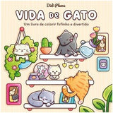 Livro de Colorir Didi Plums - Vida de Gato