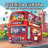Querida Europa - Livro para Colorir - Jade Summer