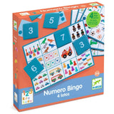 Número Bingo - 4 Jogos de Loto  - Eduludo - Djeco