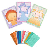 Miss Lilyruby - Pegatinas Removibles - Djeco
