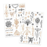 Tattoos - Oriental Breeze - Tatuagens com Glitter - Djeco