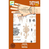 Tattoos - Oriental Breeze - Tatuagens com Glitter - Djeco