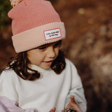 Gorro Color Block - Blush - Hello Hossy