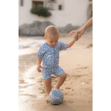 Pelota de playa - Flores rosas - Little Dutch