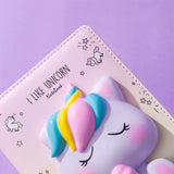 Bloco de Notas Squishy - I Like Unicorn