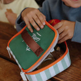 Lancheira Térmica Pequena Green Stripes  –  Hello Hossy