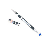 Set de 3 Esferográficas Apagáveis Bo-Bo - Animal Print - Girafa, Vaca e Preguiça - Mr. Wonderful