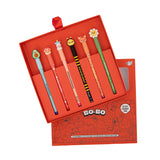 Set de 6 Esferográficas Apagáveis Bo-Bo - Animais - Mr. Wonderful