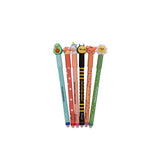 Set de 6 Esferográficas Apagáveis Bo-Bo - Animais - Mr. Wonderful