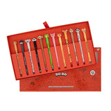 Set de 12 Esferográficas Apagáveis Bo-Bo - Animais - Mr. Wonderful