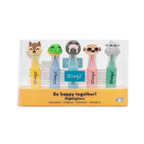 Set de 5 Mini Sublinhadores  - Wonder Comic - Mr. Wonderful