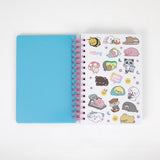 Caderno A5 Squishy - Lontra Lazy - Nap the Day Away - Mr. Wonderful