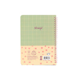 Caderno A5 em Espiral  - Ouriço - Just me and My Bubble Tea - Mr. Wonderful