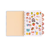 Caderno A5 com Separadores com Aba  - Ouriço - Adoro Il Pomodoro - Mr. Wonderful