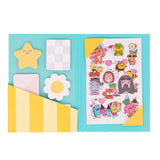 Caderno com Notas Adesivas e Autocolantes - Stick and Decorate - Mr. Wonderful