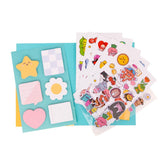Caderno com Notas Adesivas e Autocolantes - Stick and Decorate - Mr. Wonderful