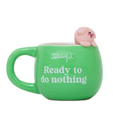 Caneca 3D - Lazy Porco - Ready To Do Nothing - Mr. Wonderful