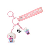 Porta-Chaves Pend. - Coelho Lazy - No Plan is the Plan - Mr. Wonderful