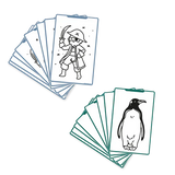 Recarga para Bloco de Desenho Kidydraw - Animais/Oceanos