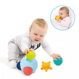 Puzzle Sensorial Multi Bolas - Átomo - Ludi