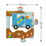 Puzzle Gigante - Construction Site - Djeco