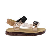 Mini Melissa Papete Rider - Beige/Negro