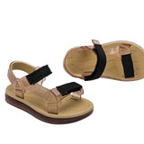 Mini Melissa Papete Rider - Beige/Negro